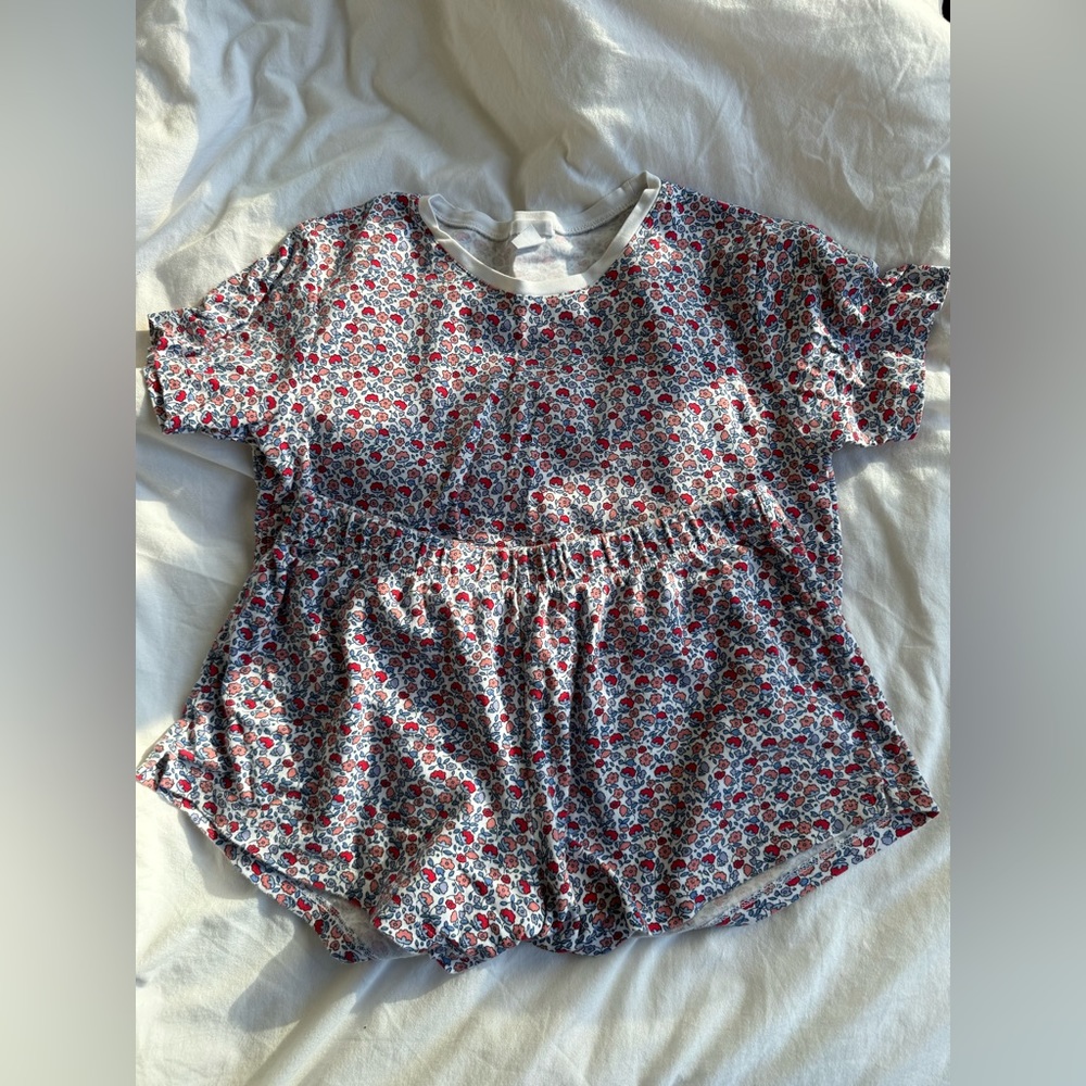 Lake short Set in Liberty Floral Print Small Discontinued
